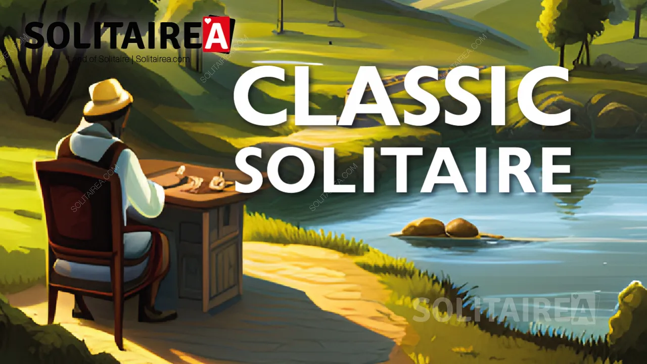 Classic Solitaireは、リラックスして楽しむのに最適な方法です。